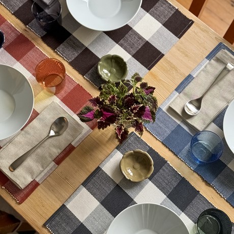 Återvunnen Tablett 2-pack Freya, Rost/Beige